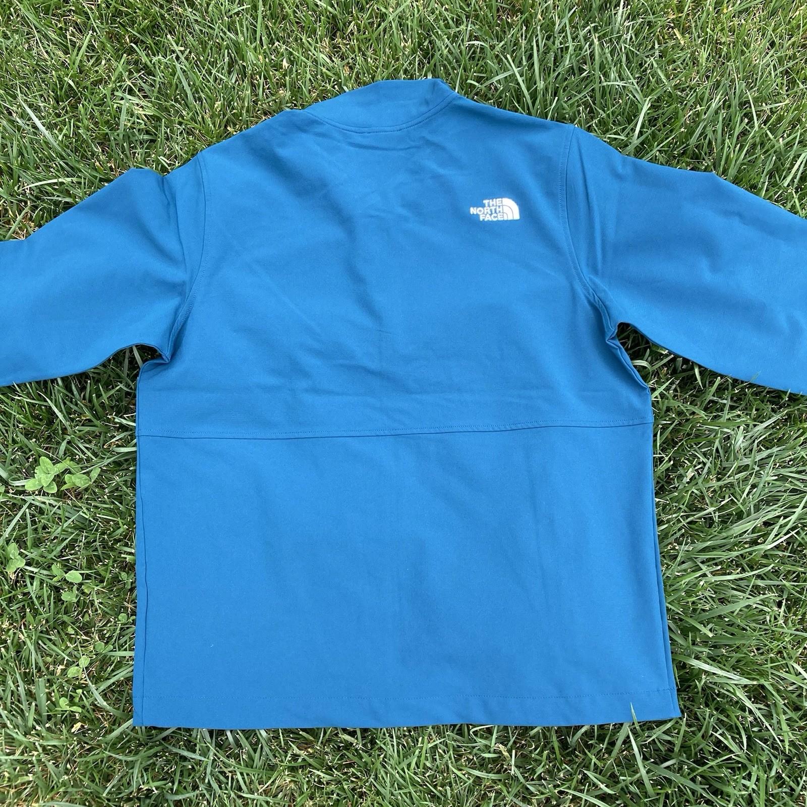 The North Face Willow Stretch Jacket Windwall Ripstop Midnight Petrol Blue Sz L