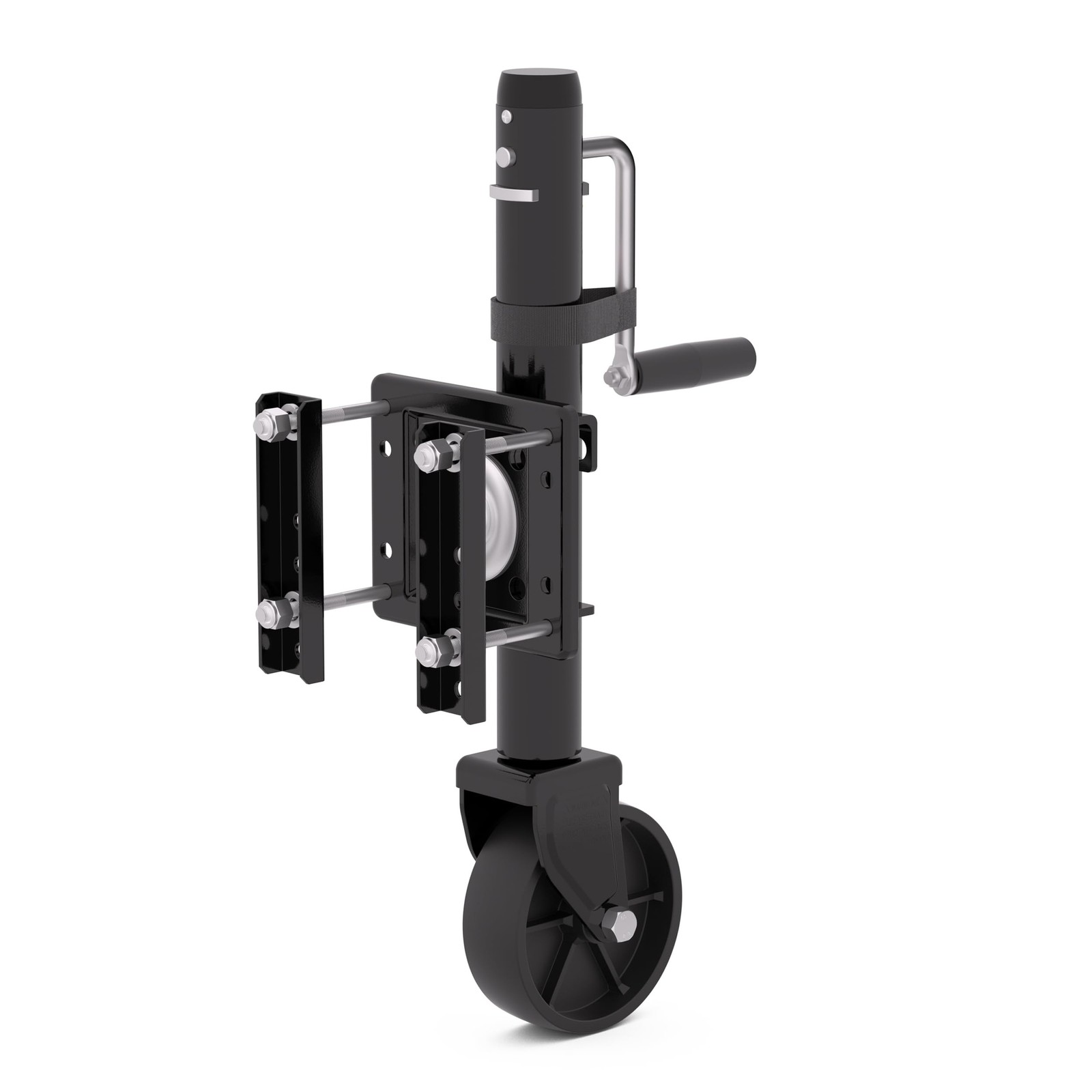 TOWKING 1200lb Boat Trailer Jack with Wheel 10 in Lift Utility
