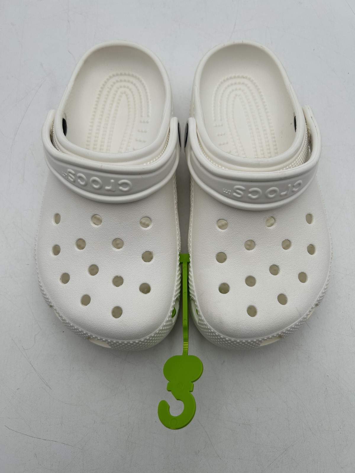 Crocs Classic Clogs White, US W4/M2