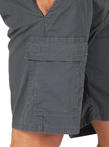 Men’s Wrangler Flex Cargo Shorts Relaxed Fit Tech Pocket Above Knee ALL SIZES