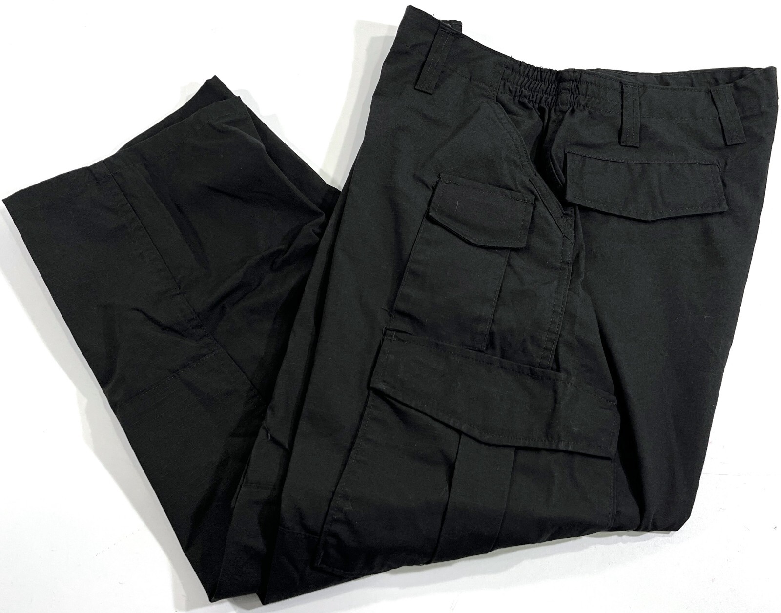 NWOT MENS 30×34 PROPPER F5251 UNIFORM RIP STOP TACTICAL PANTS BLACK 30×34