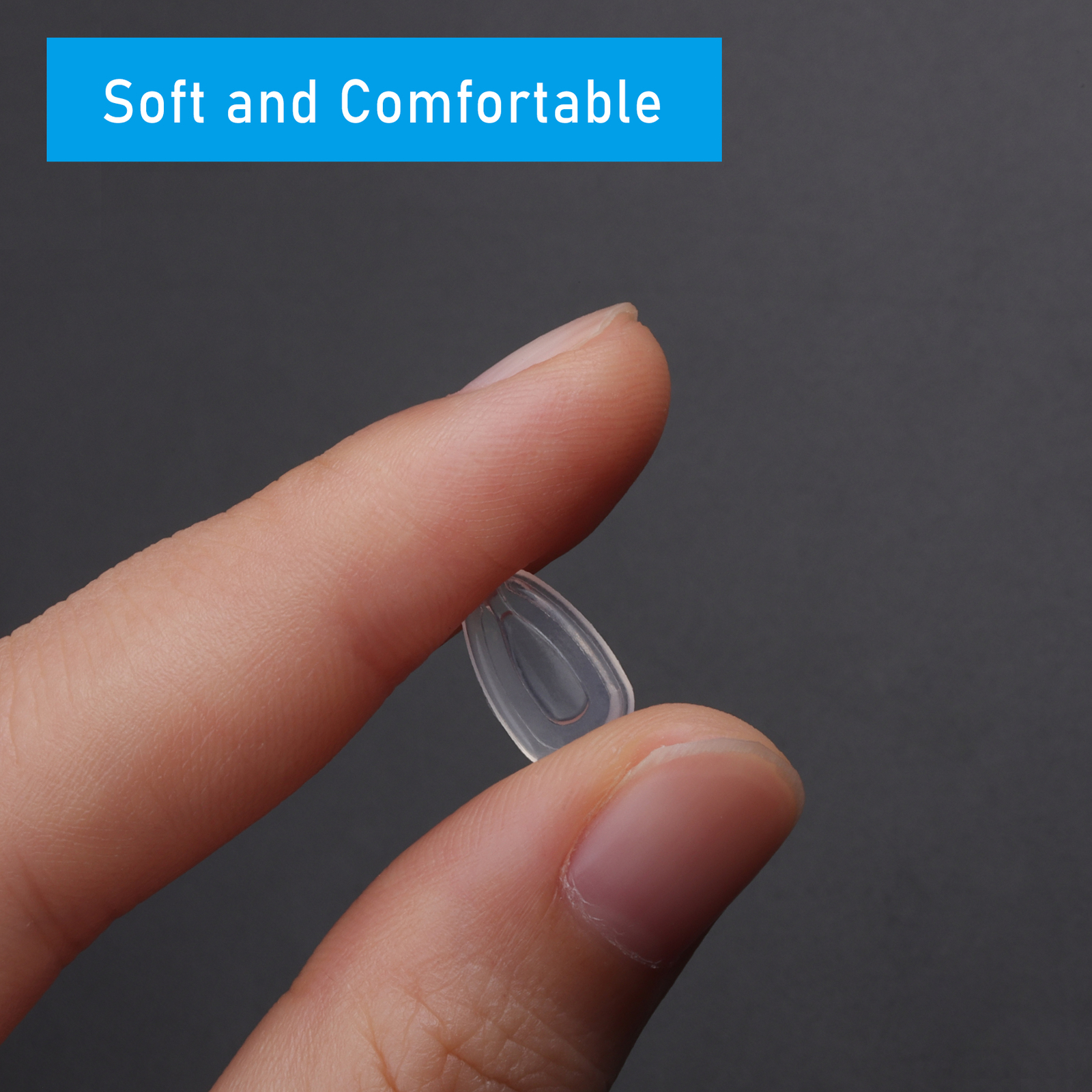 Silicone Replacement Crystal Clear Nose Piece For-Oakley Carbon Blade E/Wire 2.1