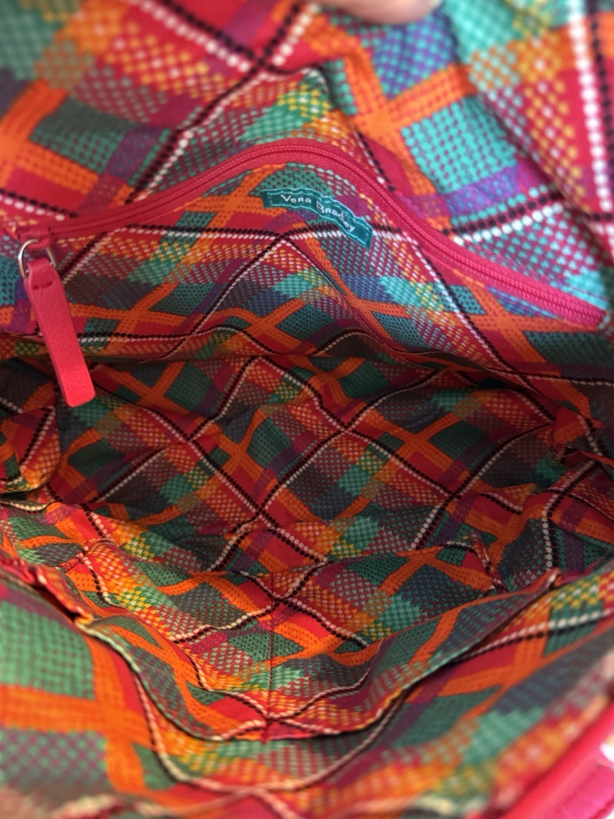 Vera Bradley Hadley Satchel In Rhumba