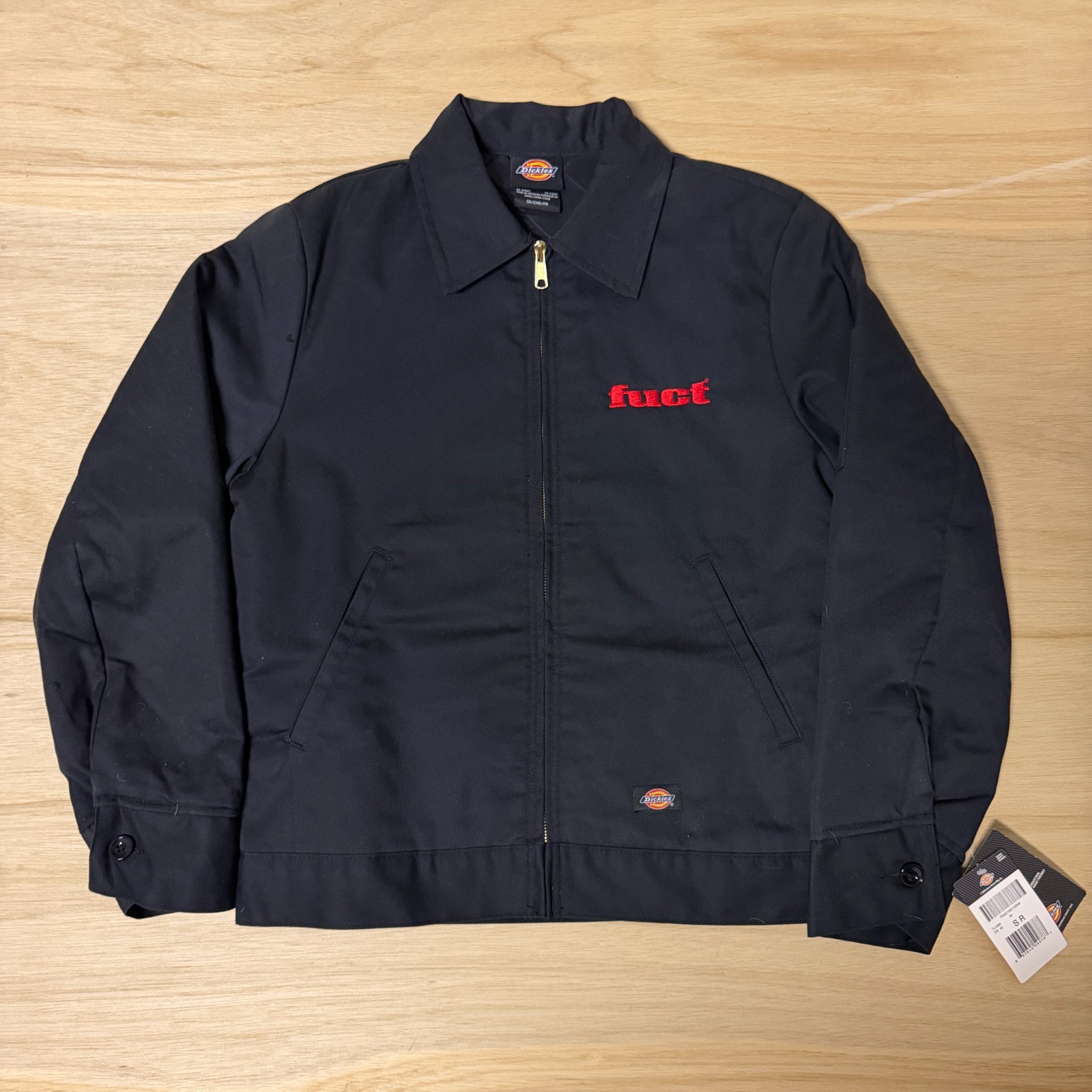 Fuct Hammer x Dickies Eisenhower Work Jacket Black Small S
