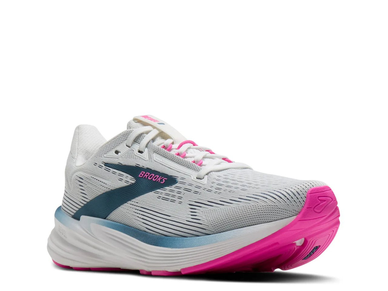 Authentic Brooks Revel 8 Running Shoe Comfort – Women’s Grey/Blue Medium