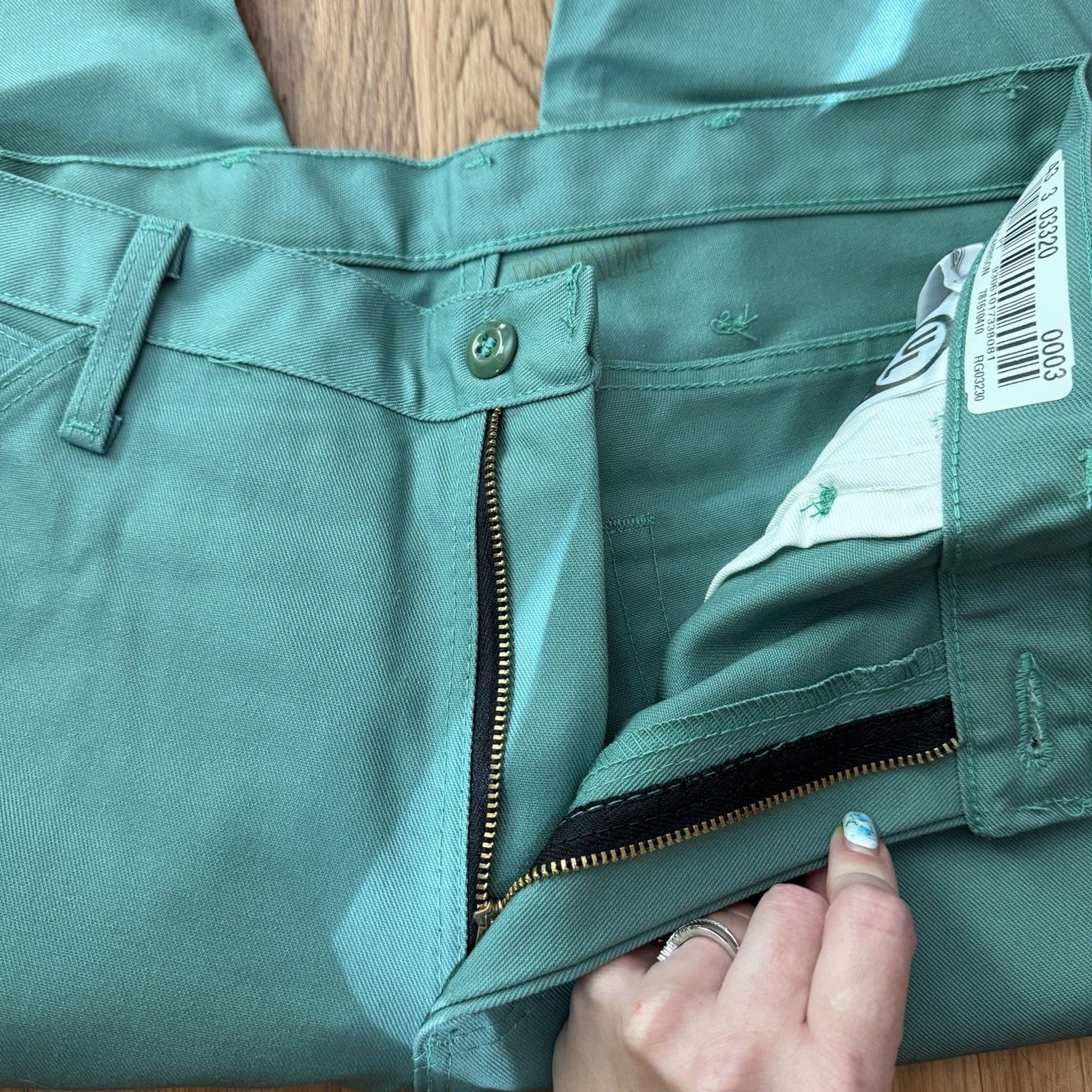 Bulwark RG03230 FR CAT 2 Pants 34×34 Green ATPV 12 NFPA 2112 NWOT Welder Fire