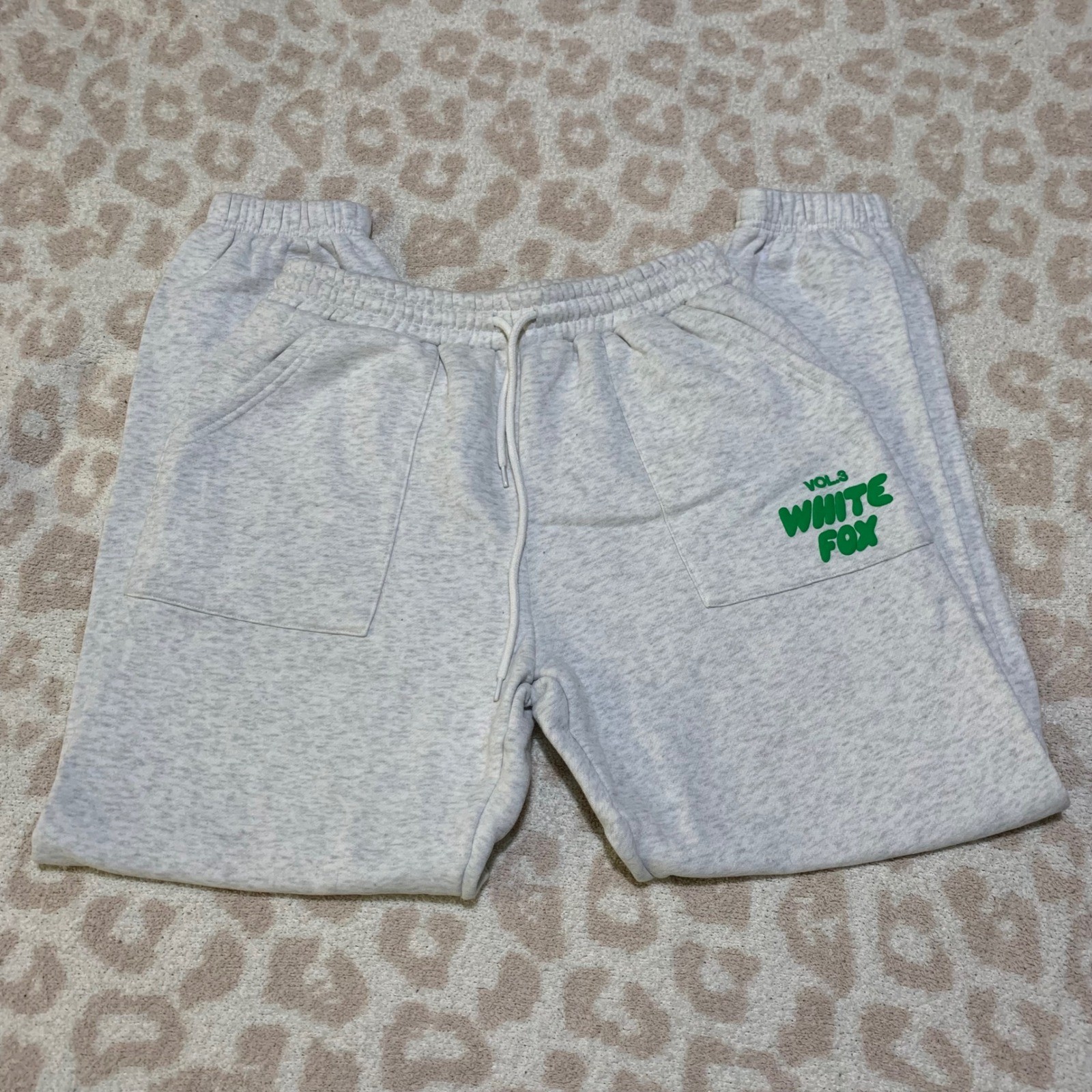 White Fox Sweatpants