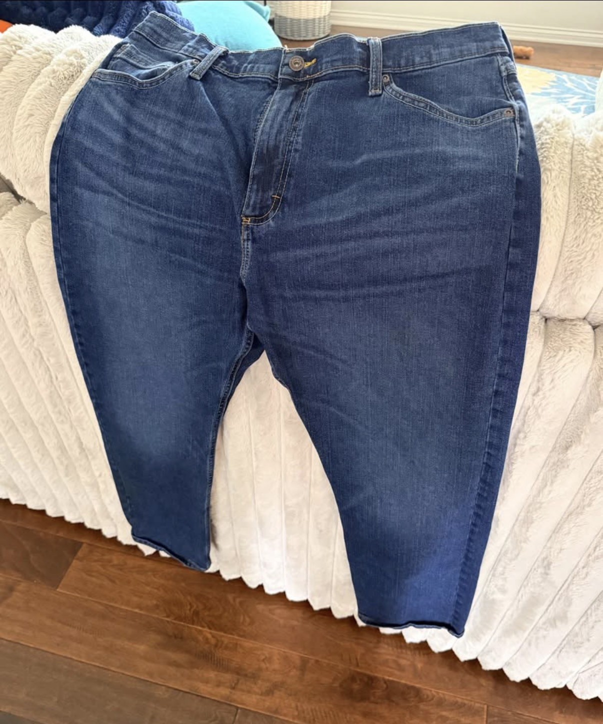 Wrangler Authentics Men’s Relaxed Fit Blue Jeans Size 36X30
