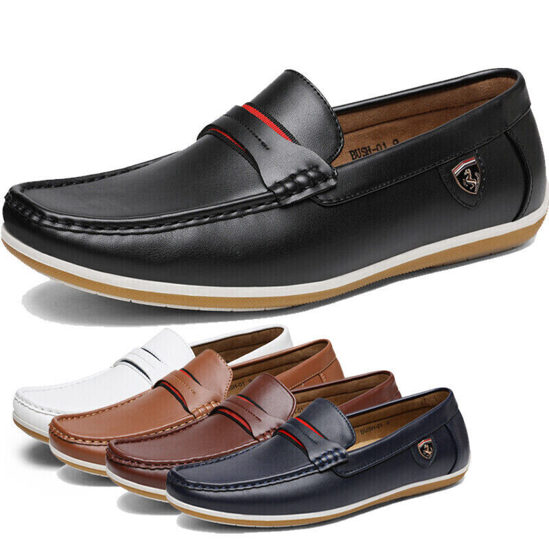Men’s Casual Loafers Lightweight Moccasins Lazy Driving Soft Shoes