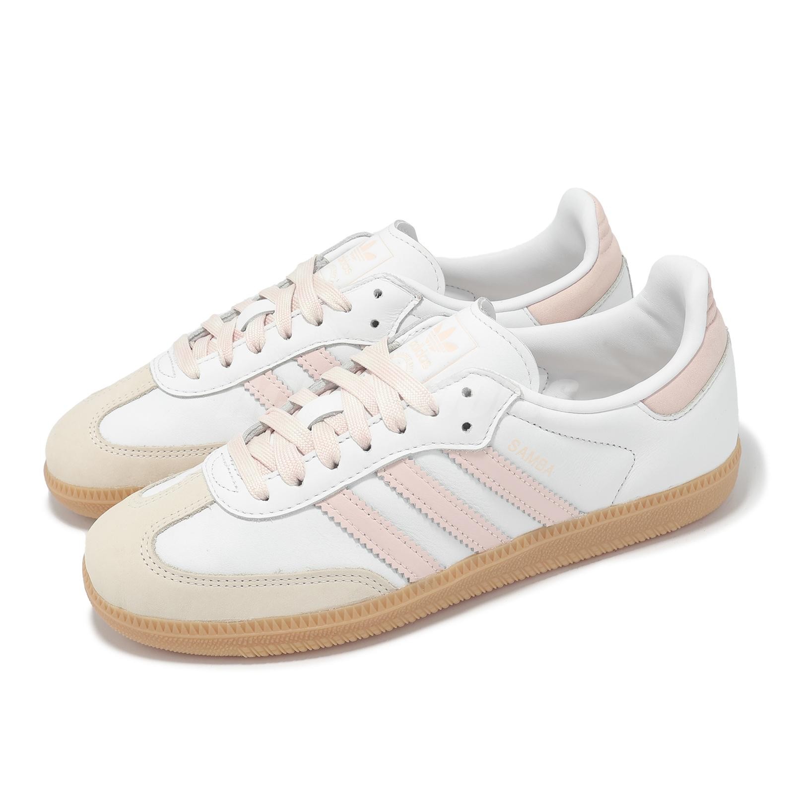adidas Originals Samba OG W White Wonder Quartz Gum Women Casual Shoes JS1351