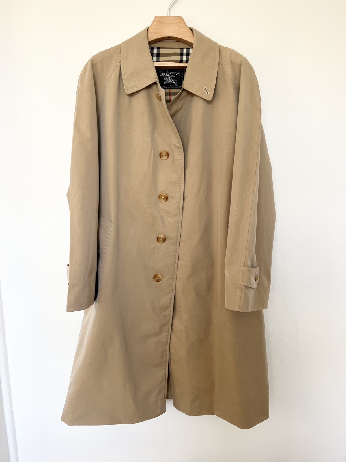 Burberry Classic Mackintosh Size 48IT / M