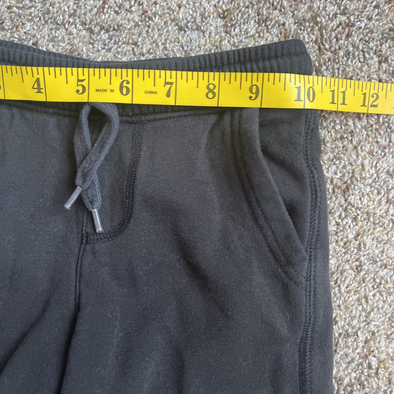 Bundle Old Navy Boys Shorts Size XS 5 Gray & Black Knit Drawstring Waist