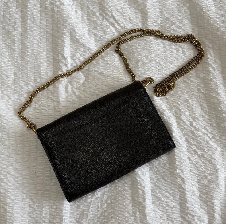 Coach Tabby Clutch Pebbled Foldover Crossbody