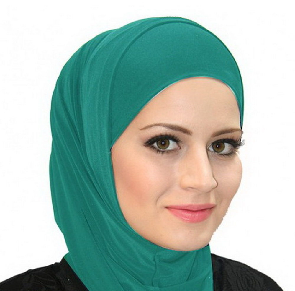 AL-Amira hijab-Women Muslim Cotton 2 Pcs Amera Hijab Islamic Arab Hijab