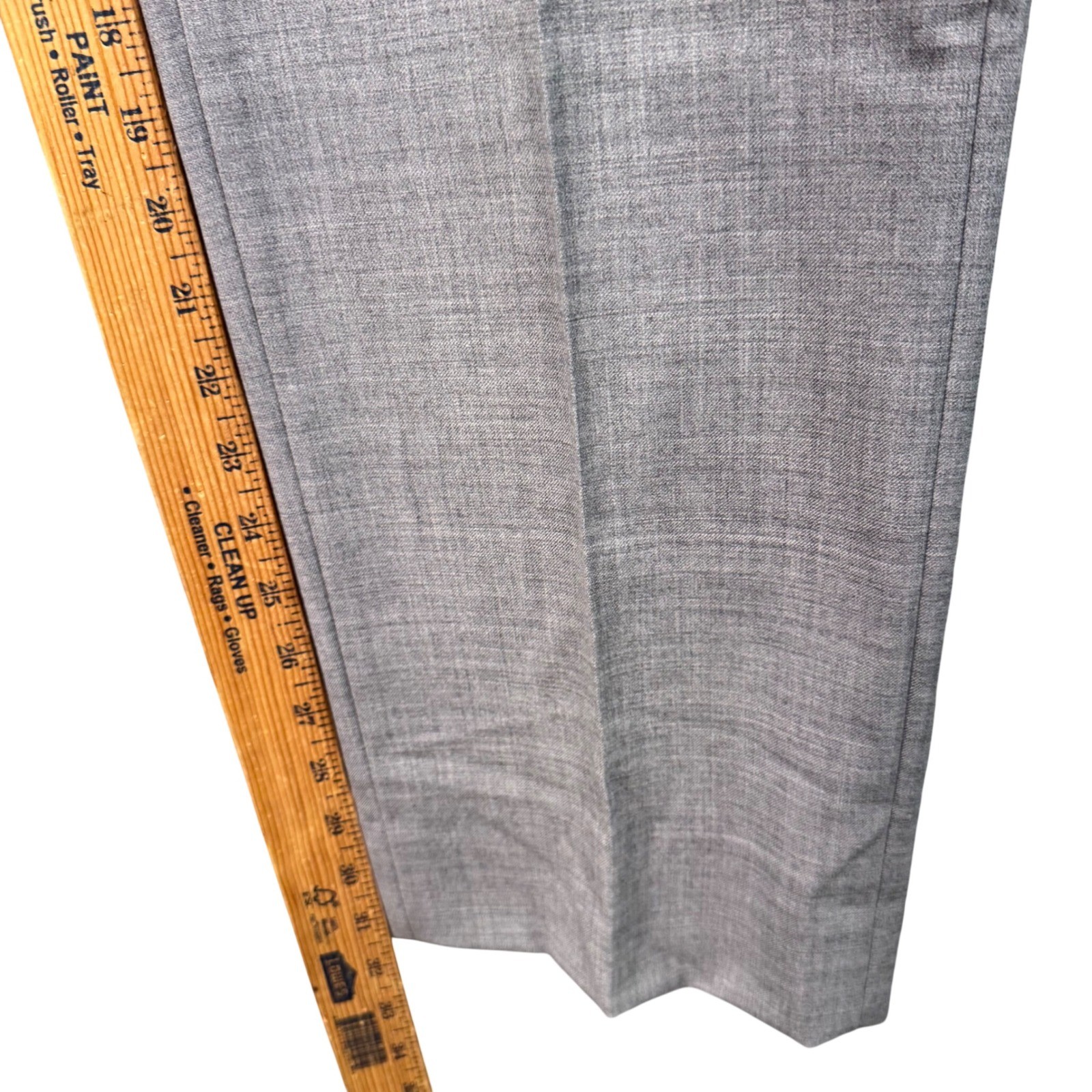 Rogue & Co Mens Gray Suit 40 Super 140s Virgin Wool 2 Button Modern Tailored