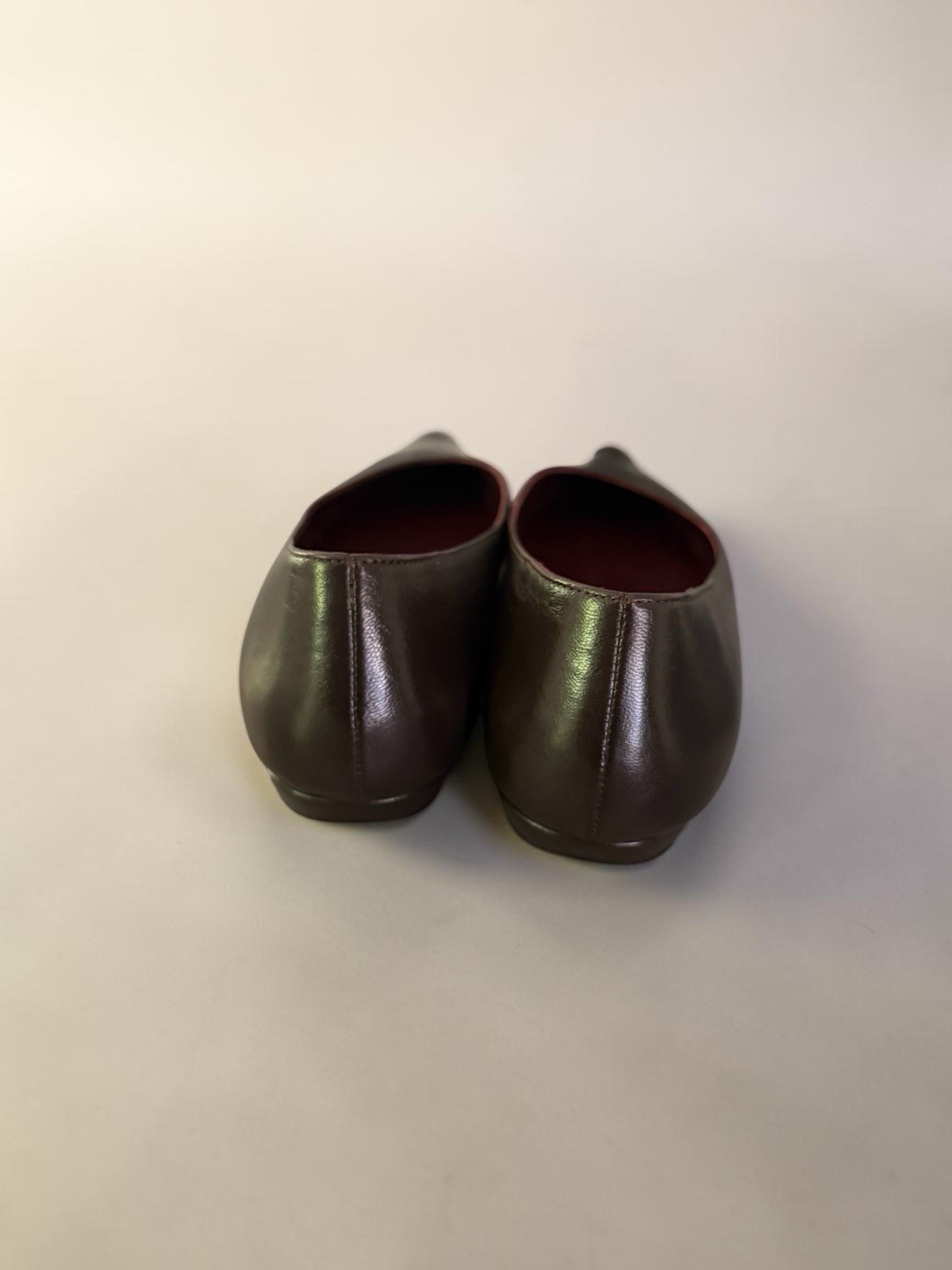 The Row Claudette Leather Ballet Flats