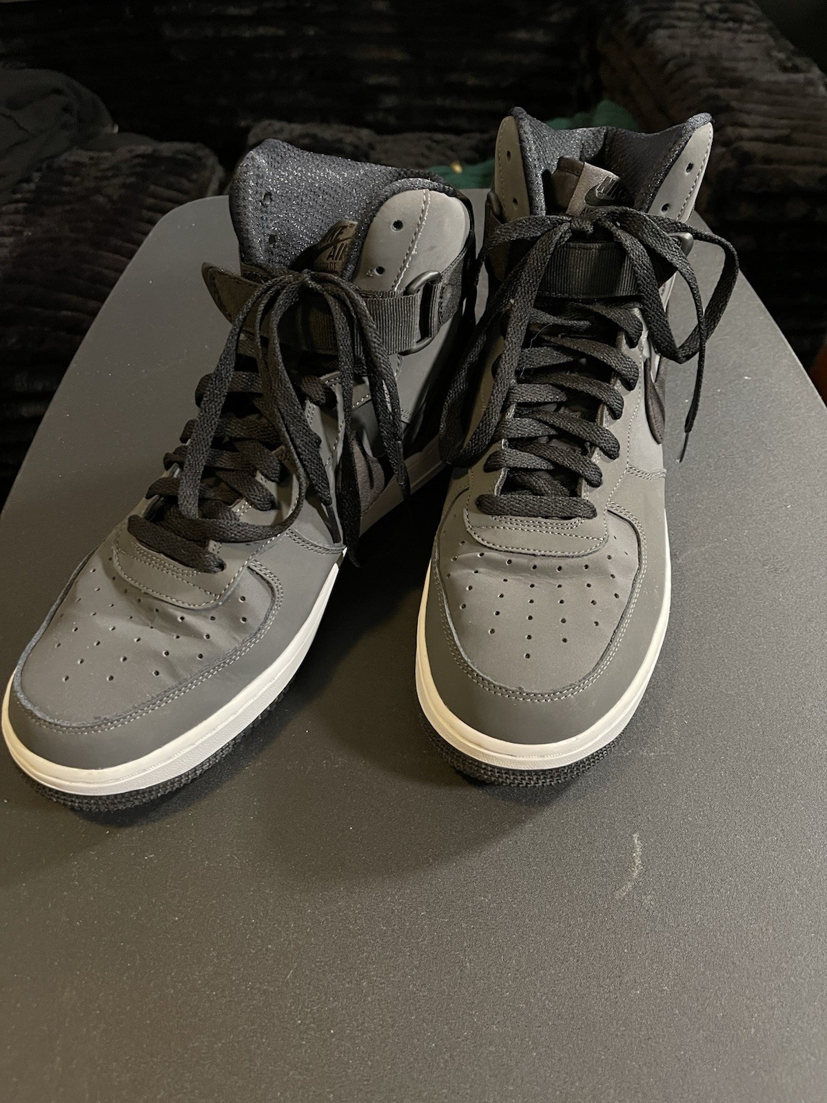 Nike Air Force 1 High “07 Strap Dark Grey” 10 Size Men’s
