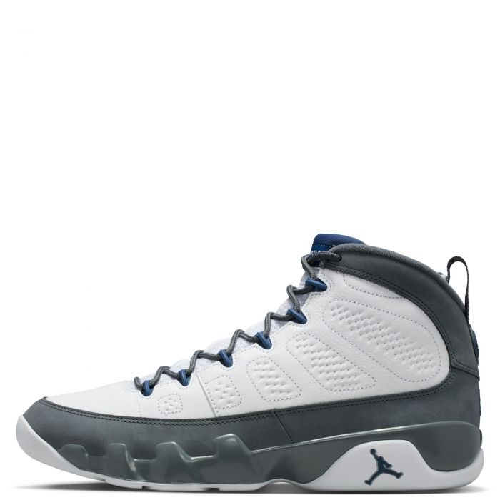 Nike Air Jordan 9 Retro Shoes White Flint Gray French Blue HV4794-100 Men’s NEW