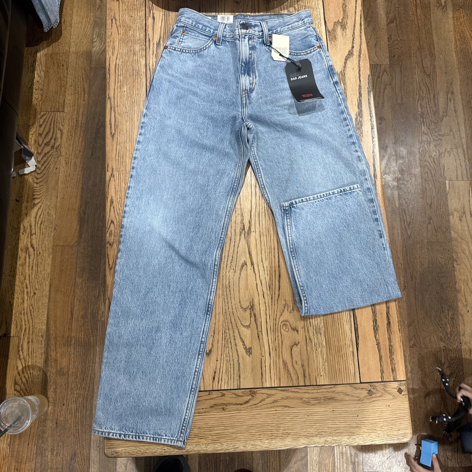 Levi’s Premium Dad Jeans Size 25×30 Women’s Sits Below Waist