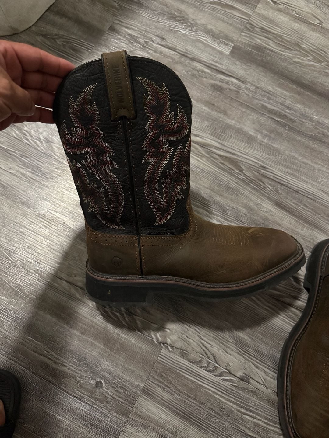 Wolverine Men’s Rancher Waterproof Square Toe Work Boot W10768