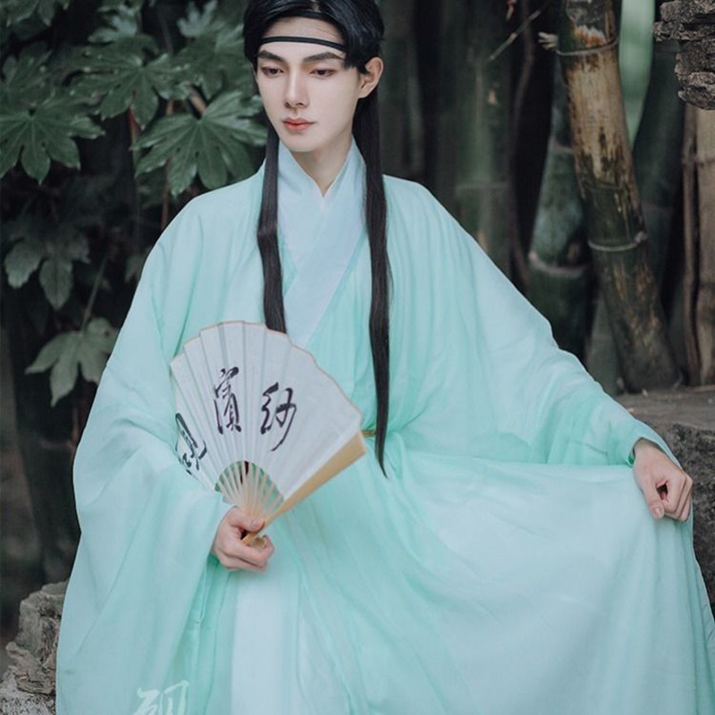 Hanfu Tradisional Cina Practice Costume Martial Arts Costume Performance Costume