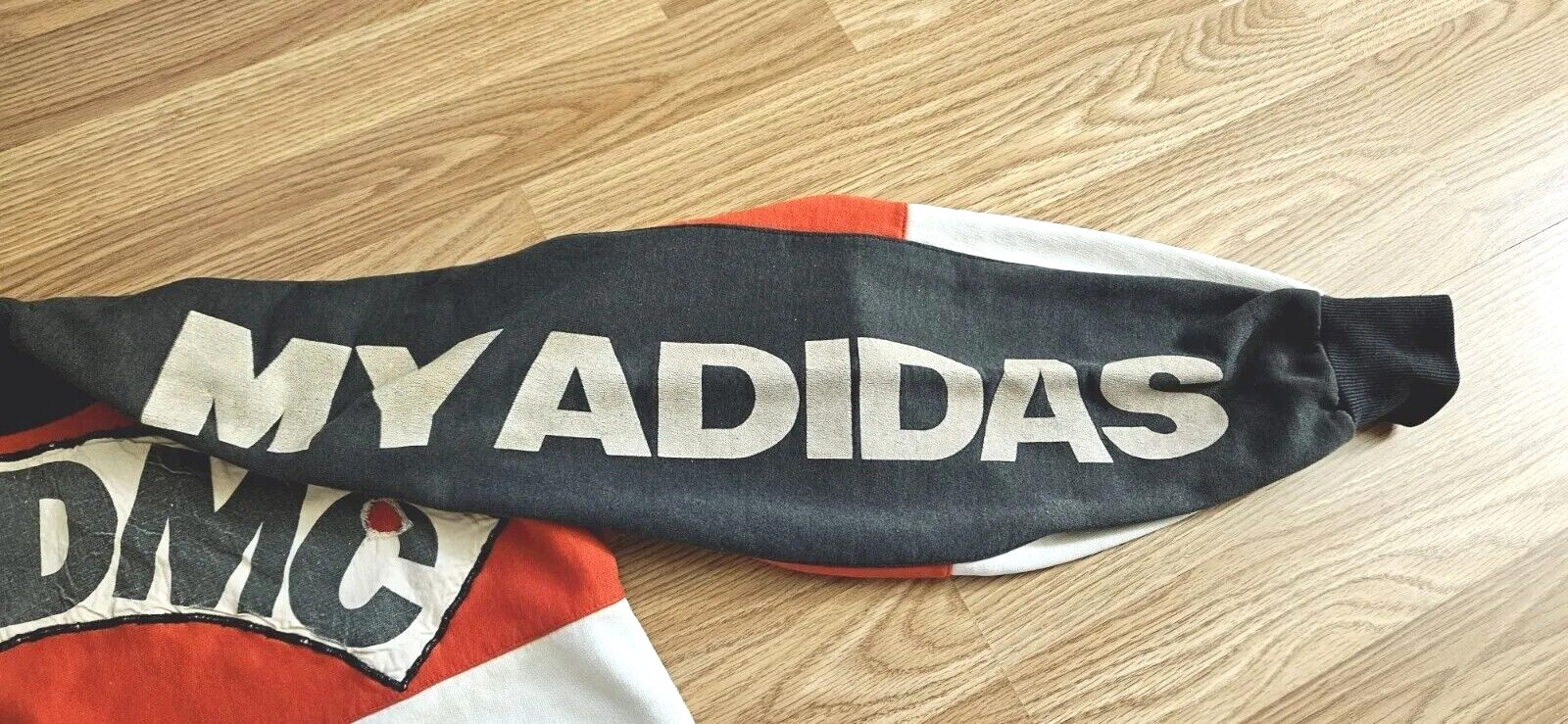 Vintage Rare Original Adidas 1986 Run DMC Sweatshirt 80s Rap Hip Hop Size XXL