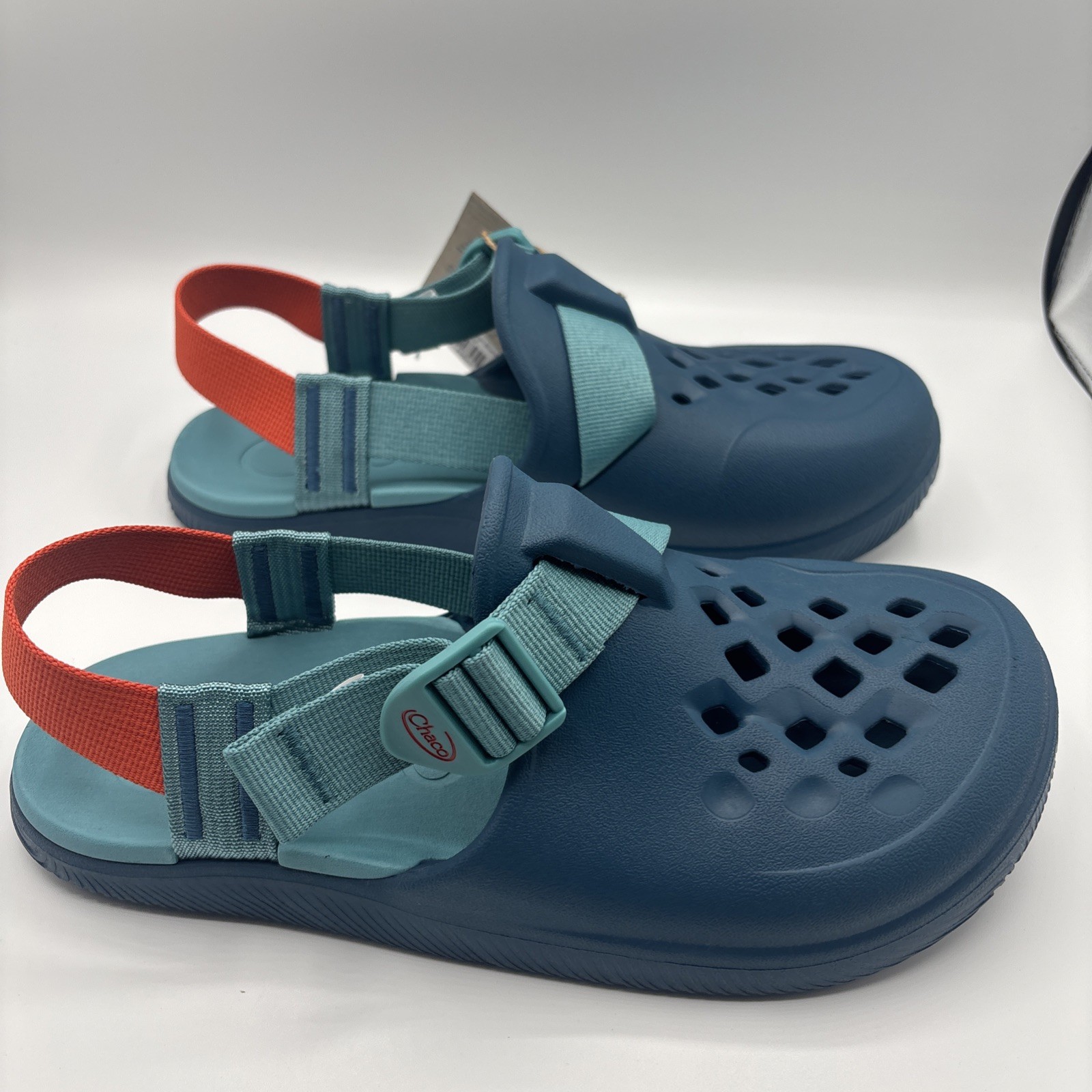Chaco Chillos Clogs Ocean Blue Women’s Size 9 Slip-On Comfort Foam Sandals