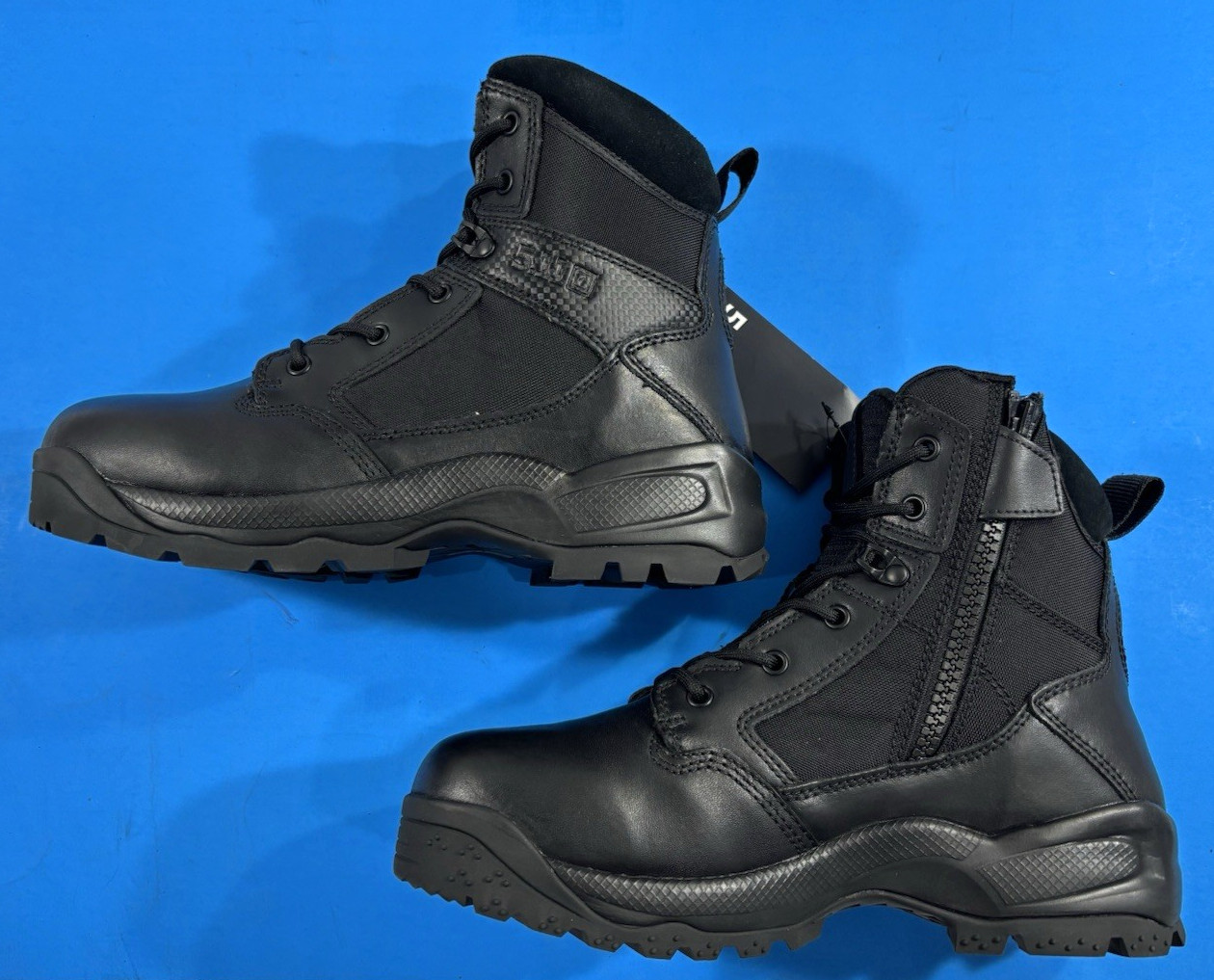 NIB 10.5 REG MENS 5.11 TACTICAL ATAC 2.0 6″ SIDE ZIP BOOTS 12394ABR BLACK 10.5