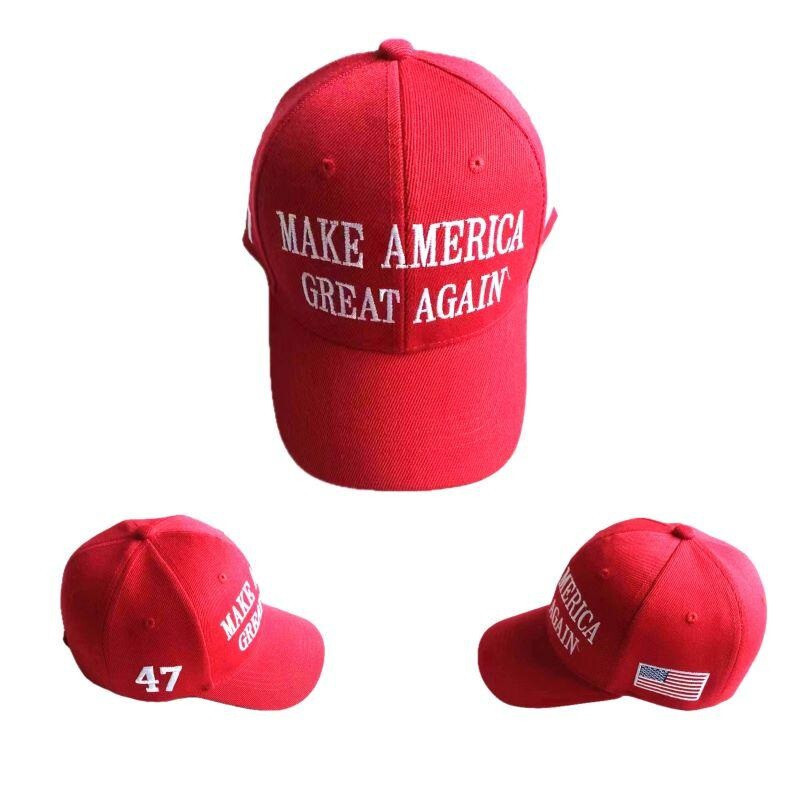 President Donald Trump 47 Hat 2024 Make America Great Again MAGA Red