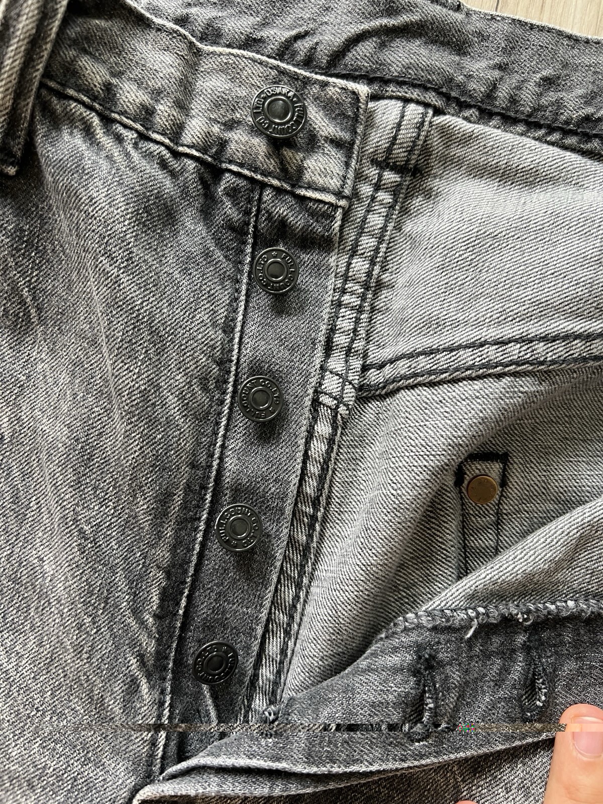 FULLCOUNT 1137BK DUKE 3 MODEL SELVEDGE DENIM DARTFORD BLACK 32/32
