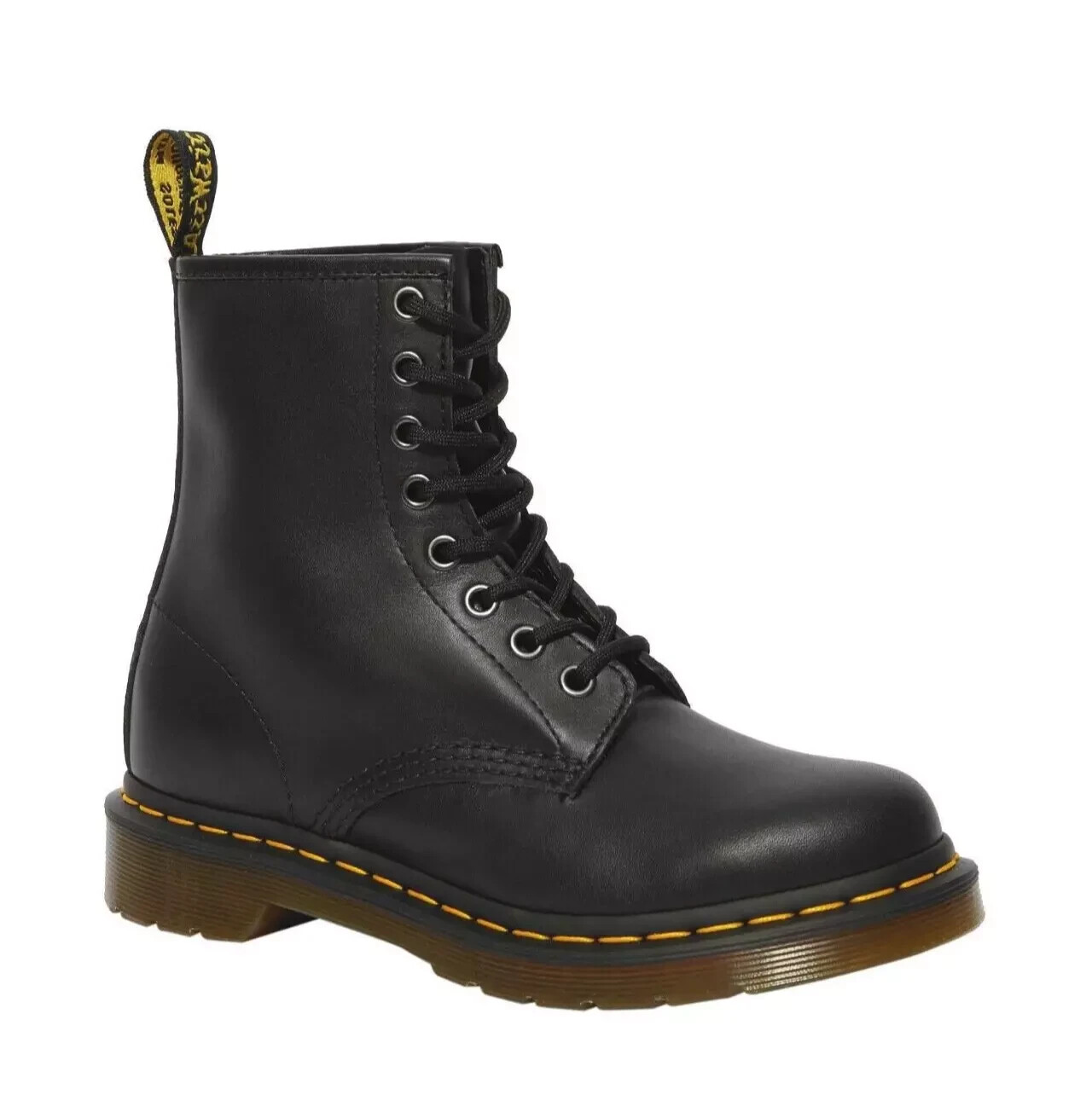 Dr. Martens 1460 W Leather 8 Eye Nappa Combat Boot Women’s Black Size 6