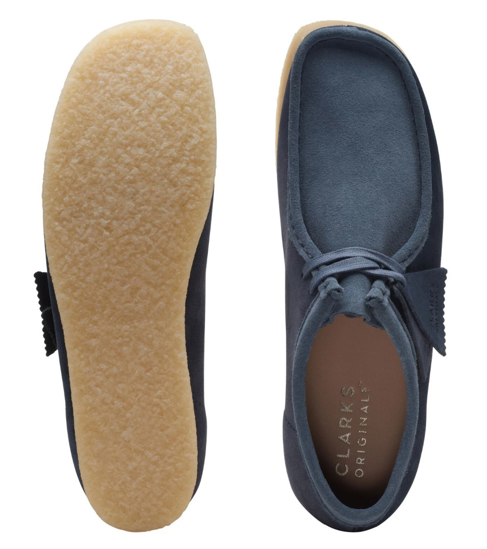 Clarks Wallabee – 26172398 – Navy Combi