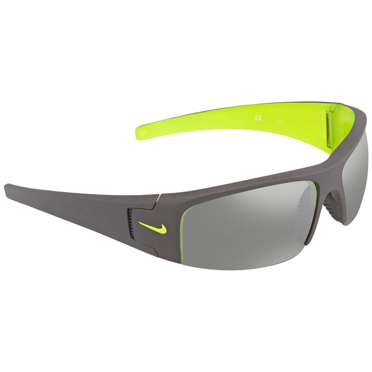 Nike Grey Wrap Unisex Sunglasses DIVERGE EV0325 007 64 DIVERGE EV0325 007 64