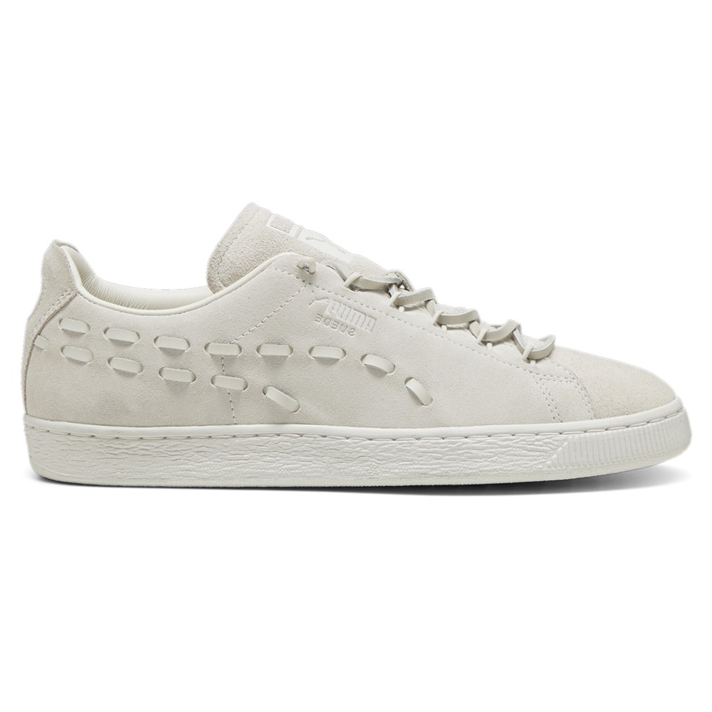 PUMA Suede Decon Lace Up Mens Off White Sneakers Casual Shoes 39649402