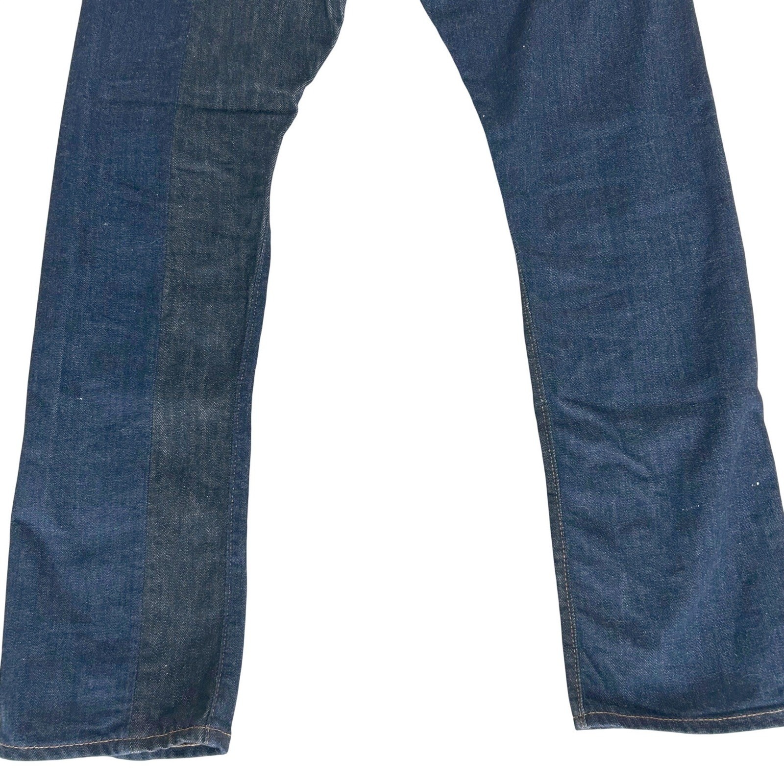 First Standard Co Duck & Denim Jeans Mens 31×30 Indigo Two Tone Straight Leg USA