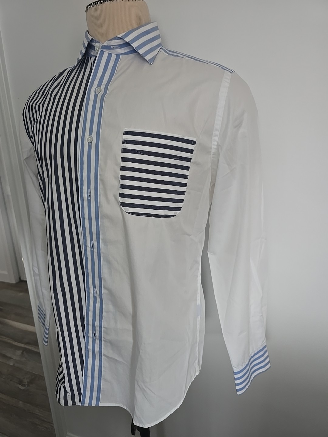 J. McLaughlin NEW MEN’S GRAMERCY WOVEN CASUAL SHIRT SIZE M