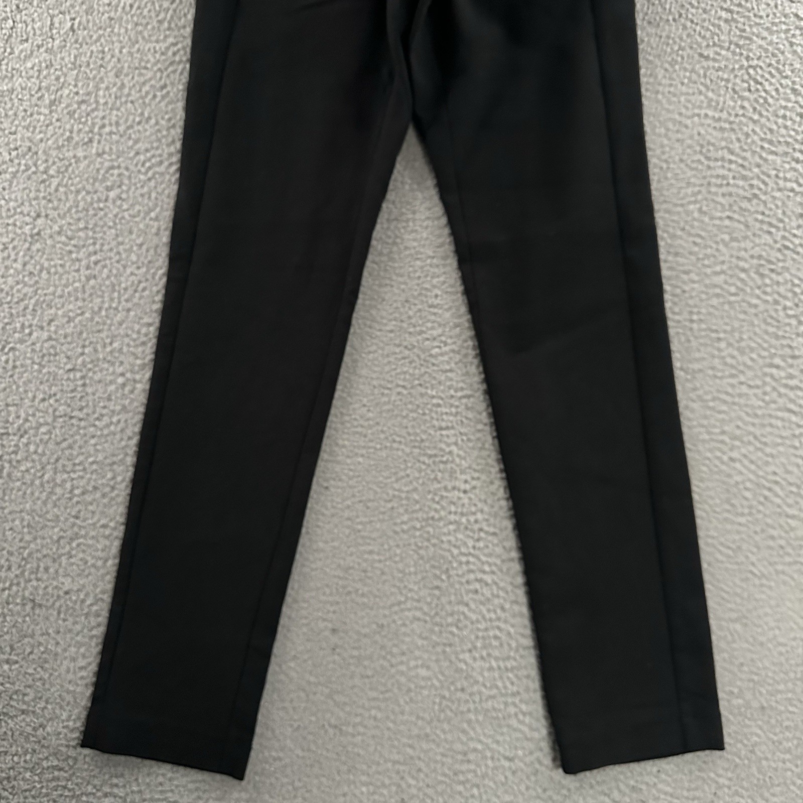 Paskho Womens Pants Black Size XS Mid Rise Tapered Made In USA