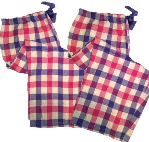 YOURS Pyjama Bottoms Lounge Pants Cotton Check PJ Size 14/16 26/28 30/32 34/36