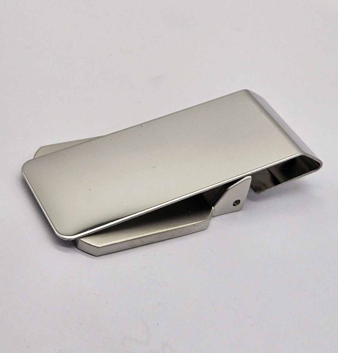 Money Clip Square Stainless Steel Men’s Wallet Card Cash Holder MCQ