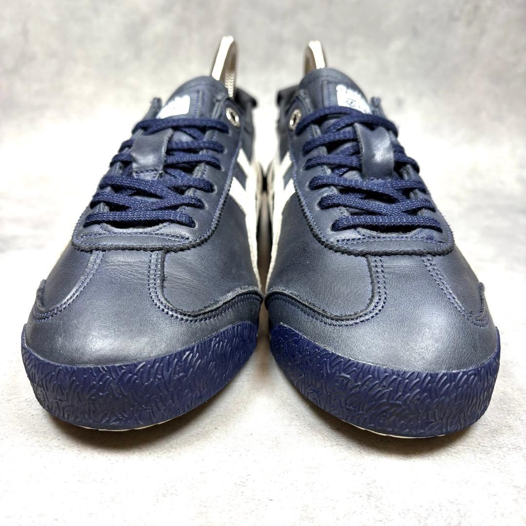 Onitsuka Tiger Mexico 66 SD Leather Sneakers Men 4.5US Navy Used