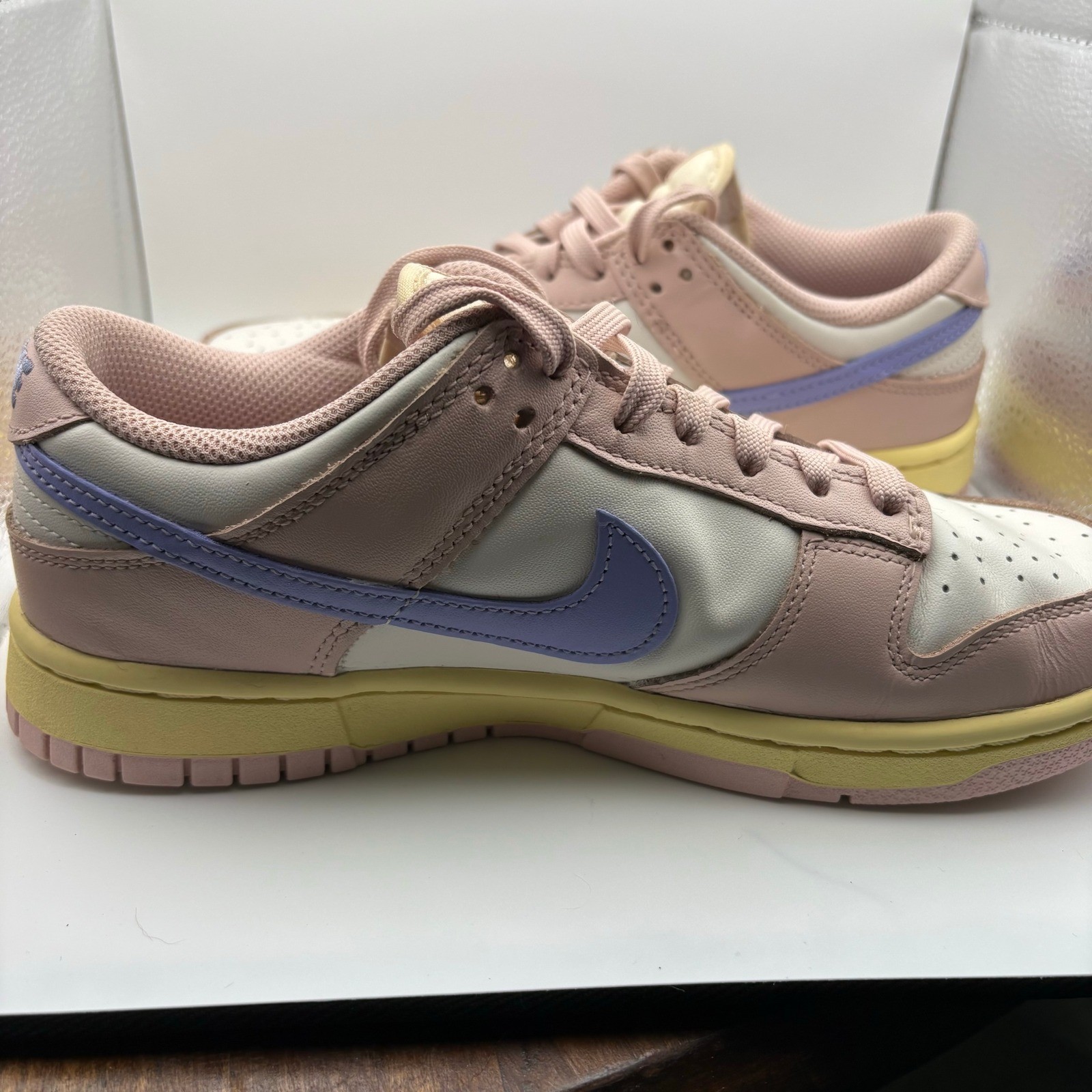 Nike Dunk Low Rose Whisper Pink Purple Yellow DD1503-601 Womens 8 Sneaker
