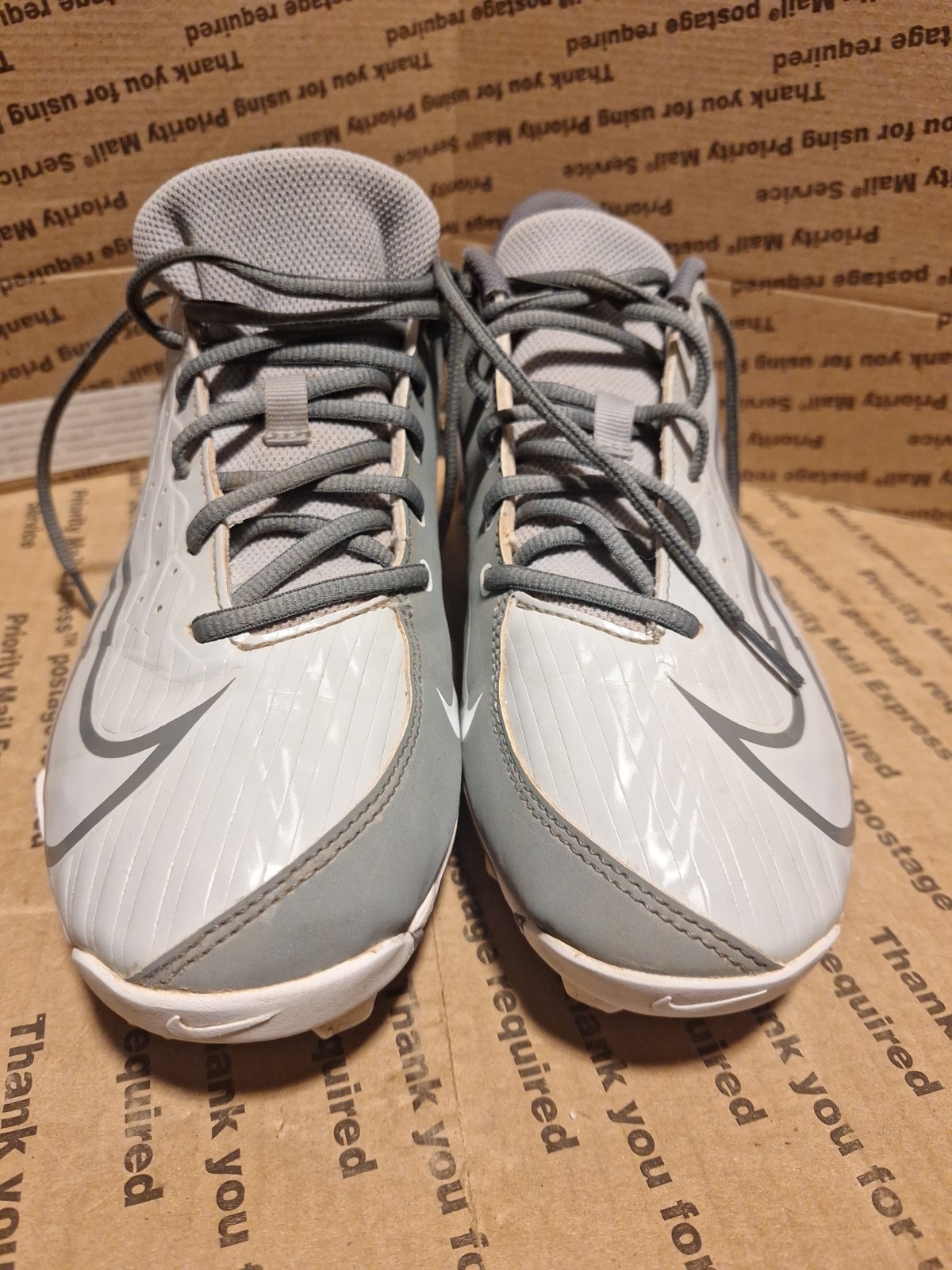 Nike Vapor mens Baseball Outfield And Midfield ￼Cleats Dc3717-002 Sz 10