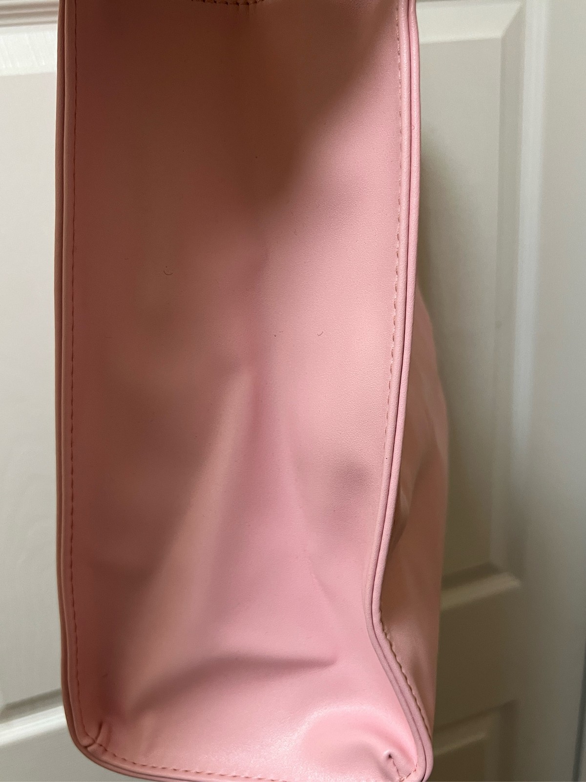 Telfar Bubblegum Pink Medium Shopping Bag Vegan Leather Tote Purse *See Photos*
