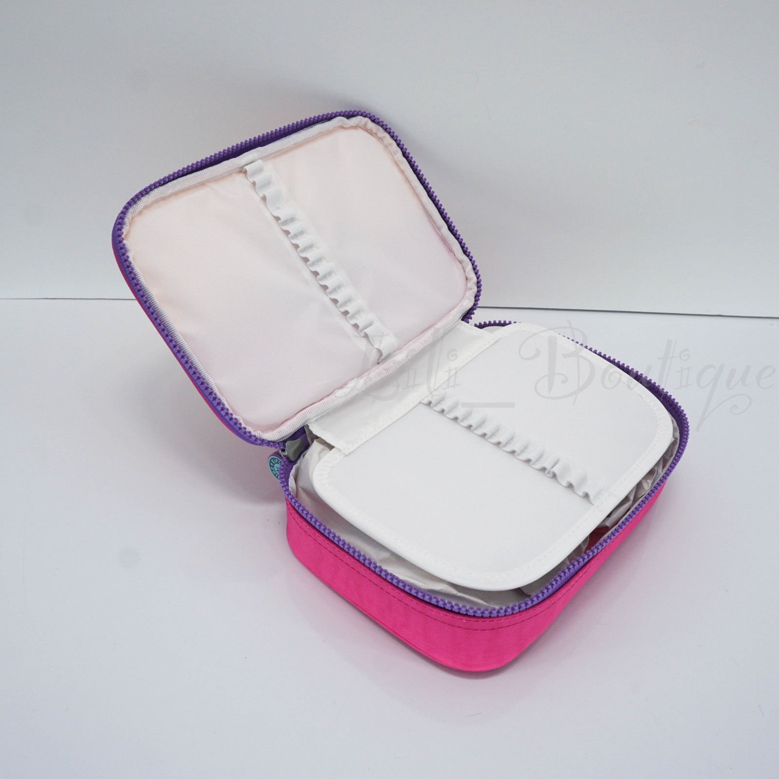 Kipling 100 Pens Case Pencil Accessory Polyamide KI0672 Chromapop Pink Orange 59