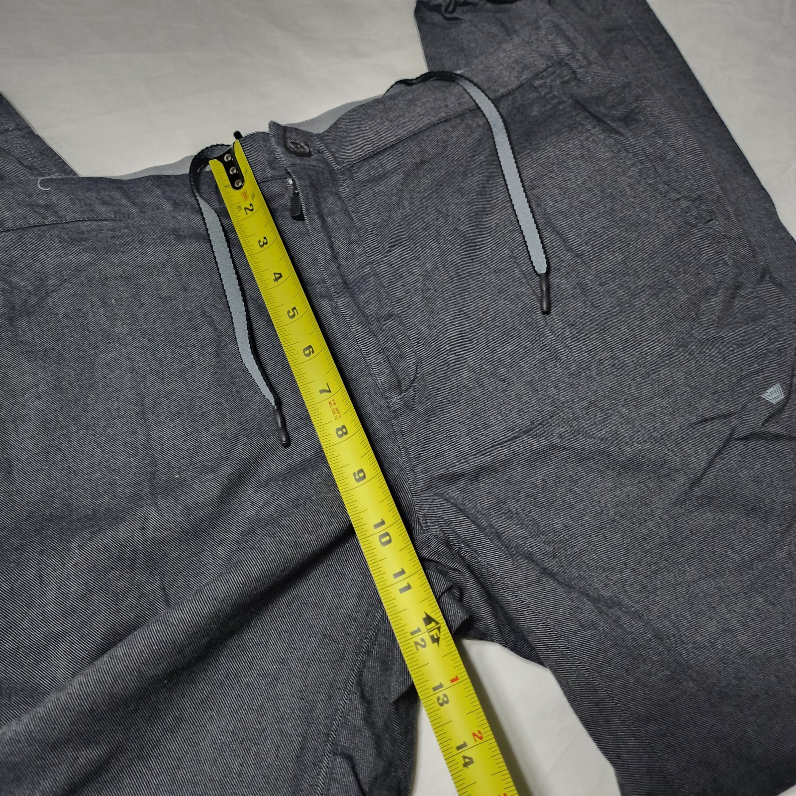 Mack Weldon For Daily Wear Joggers Pants Mens Large Gray Stretch Elastic Waist