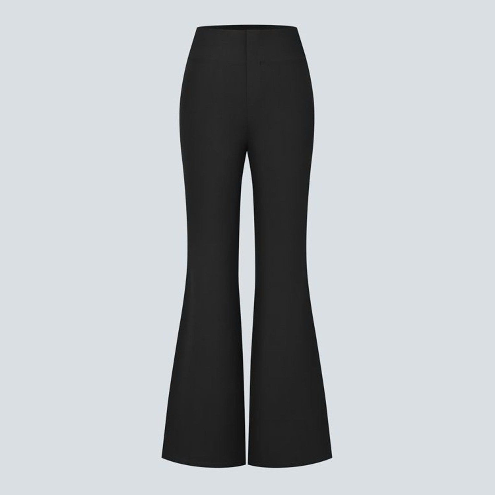 Halara Flex™ High Waisted Back Side Pocket Slight Flare Work Pants-NWT blk