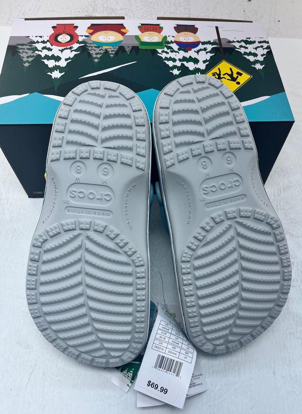 Crocs South Park Multi Classic Clogs mens/women 211509-90H NEW Free Ship
