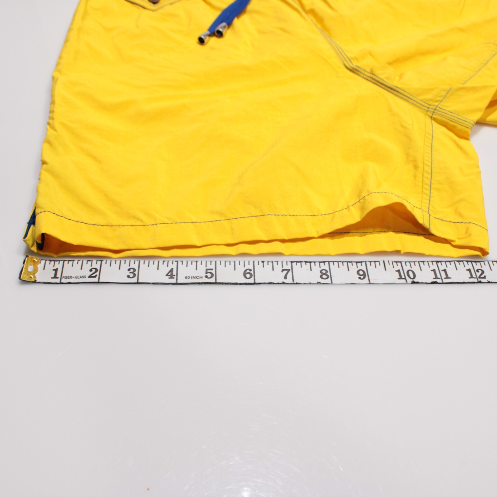 Luciano Barbera NWT Swimsuit Size 2XL US In Solid Yellow 100% Polyamide