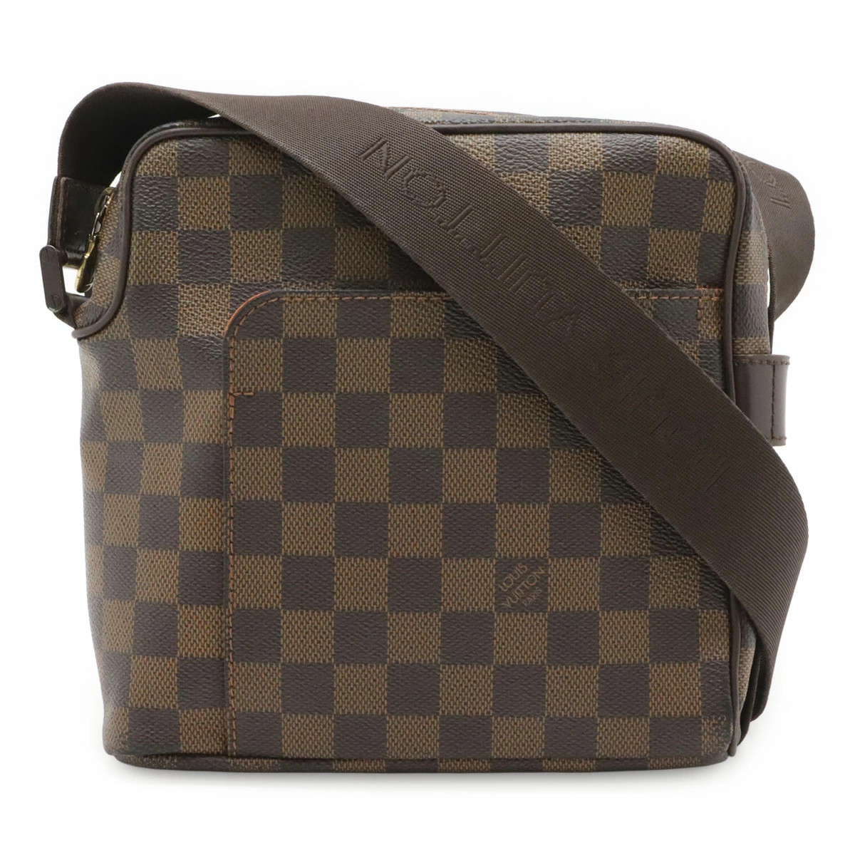 Louis Vuitton Damier N41442 Shoulder Bag Check Canvas Brown Unisex #BLB2364