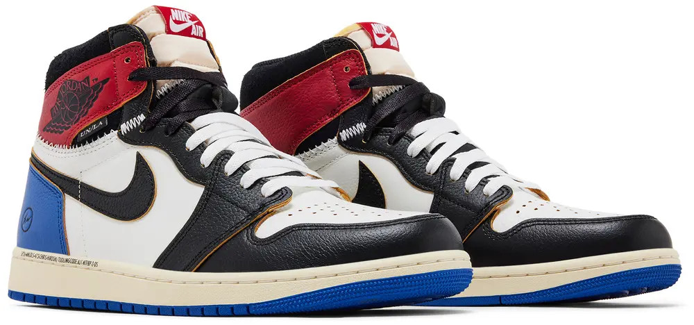Air Jordan 1 x Union x Fragment Black Varsity Red IO7847-002 Men’s Size 11.5